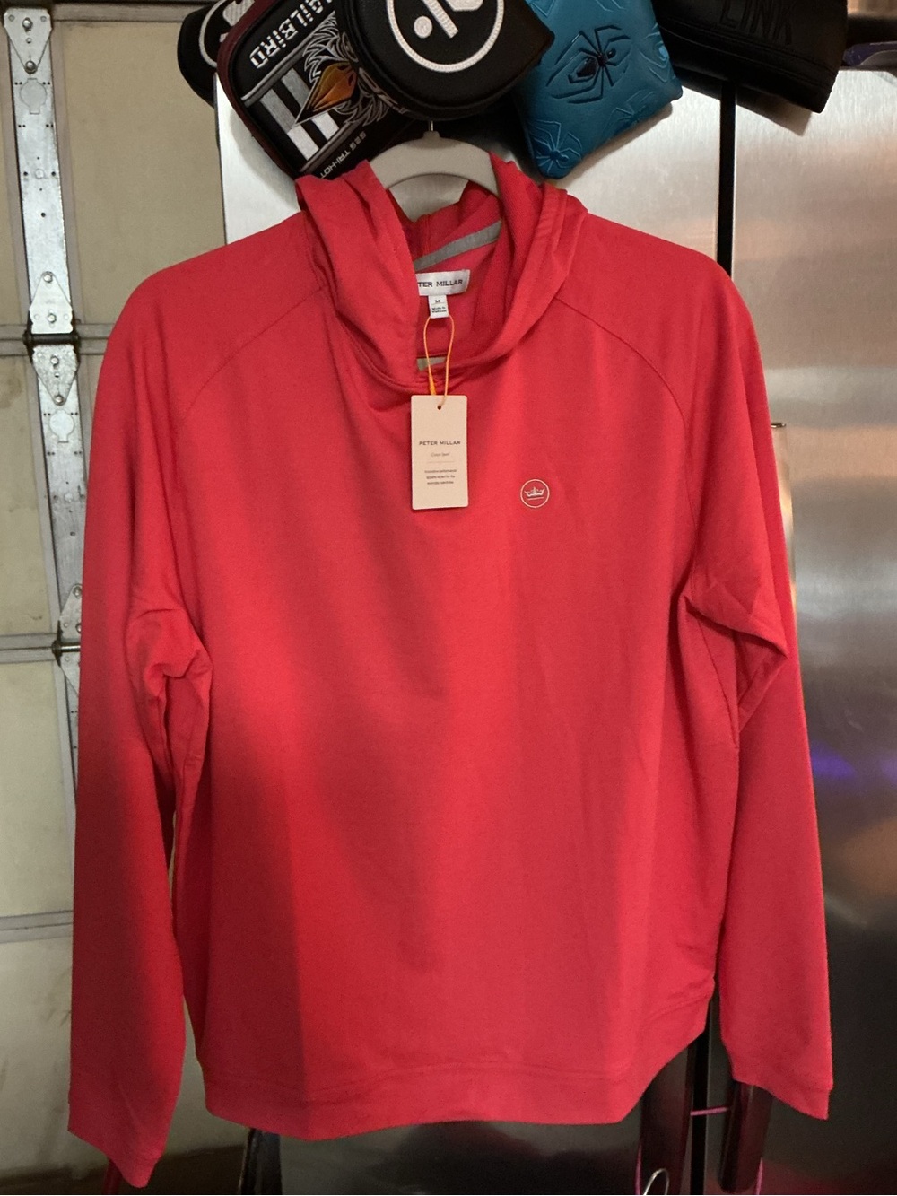 Peter Millar Crown Sport Hoodie NWT Medium Style # ME0CEK45